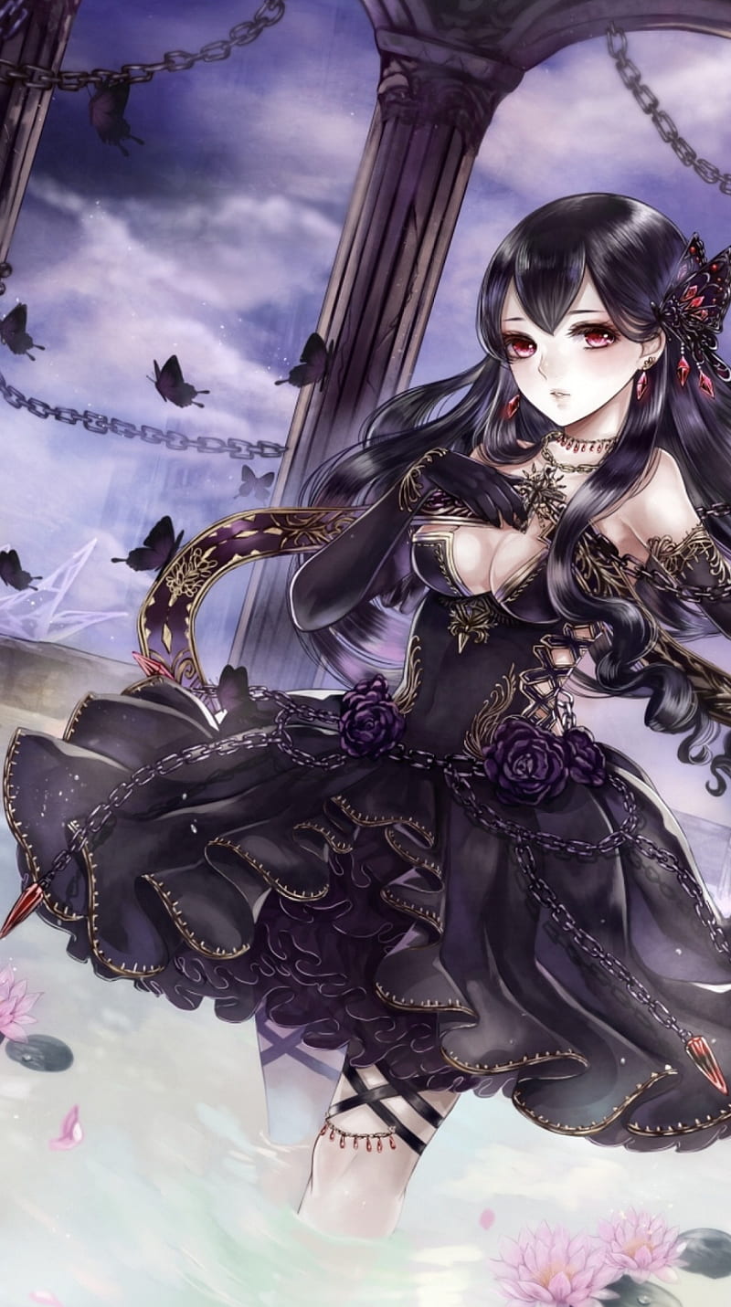 🦇 Goth Of The Day 🦇 on Twitter: "Today's Goth of the day is the infamous “gothic  anime angel” drawn by Hiro Suzuhira! Her style of choice is mall goth.  https://t.co/THbv645SUn" /