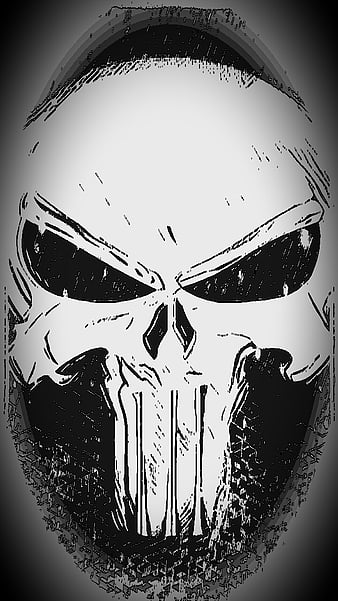 Punisher, skull, HD phone wallpaper