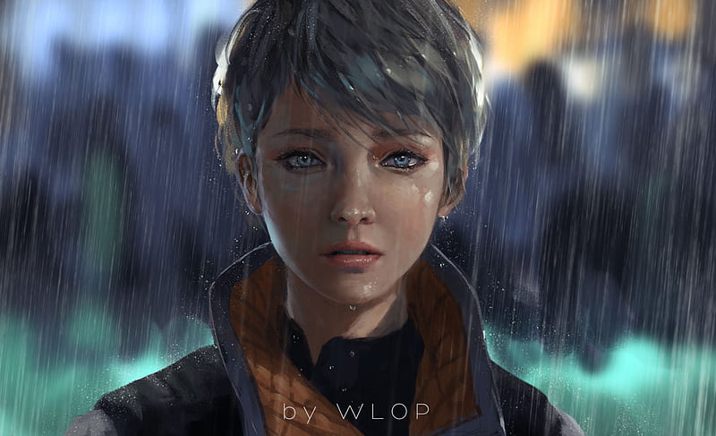 Kara Detroit Become Human Artwork, detroit-become-human, 2018-games, games, artwork, artist, digital-art, HD wallpaper