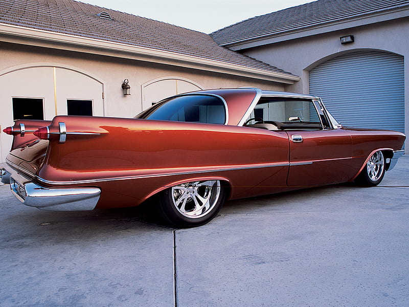 Imperial Custom, imperial, rod, 1957, custom, antique, hotrod, automobile, chrysler, car, classic, 57, HD wallpaper