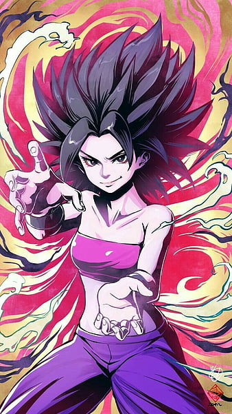 Kefla, anime, ball, caulifla, dragon, fusion kale, super, HD phone wallpaper  | Peakpx