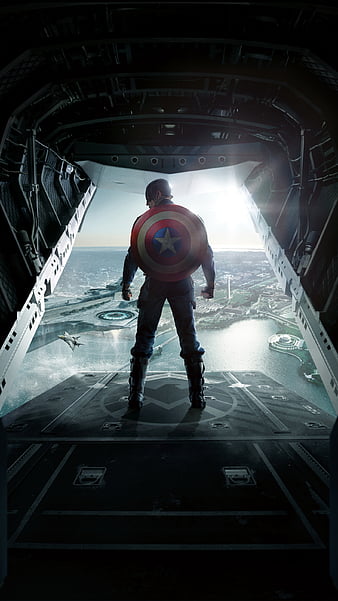 portrait display, Captain America, Captain America: The Winter Soldier, HD phone wallpaper