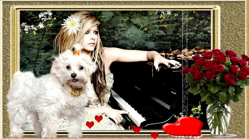 Avril Lavigne Punk Queen, coca synay, khong haha, coai hieu, tois thich, HD wallpaper