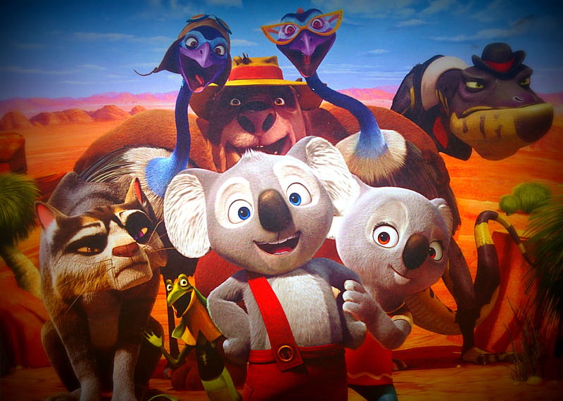 Blinky Bill The Movie, bill, koala, movie, blinky, HD wallpaper