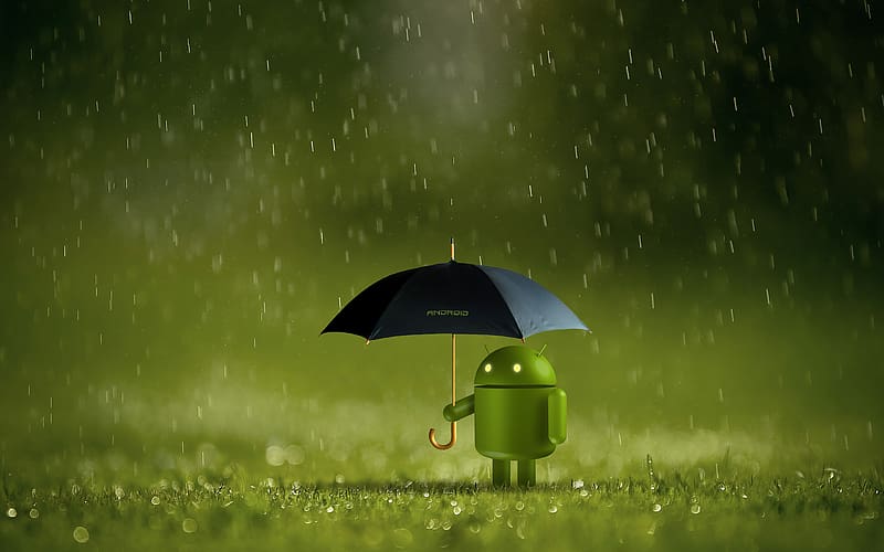 Android, Robot, Umbrella, Technology, Android (Operating System), HD wallpaper
