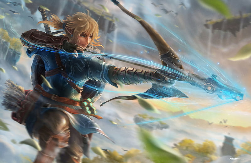 The Legend of Zelda: Tears of the Kingdom Cool Fan Art, HD wallpaper