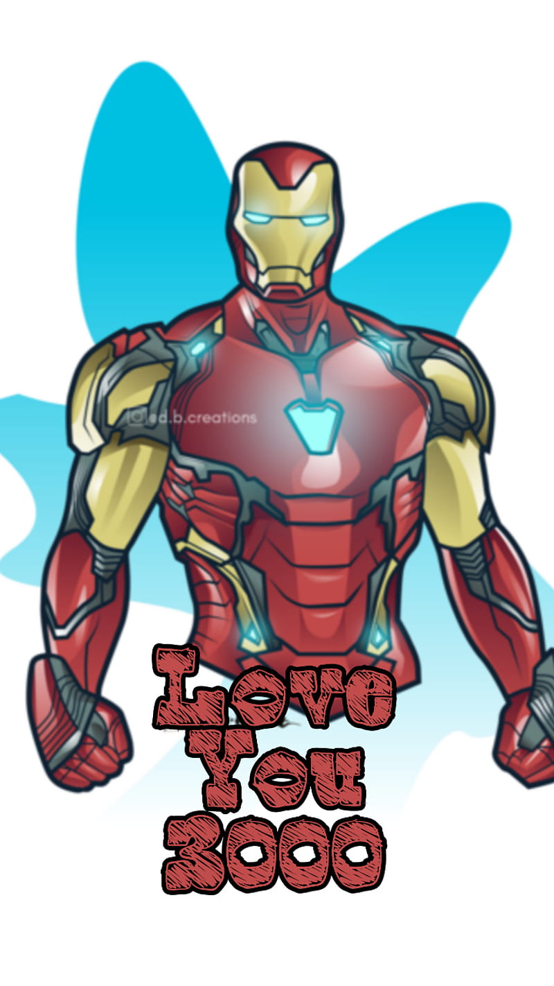 IronManLoveYou3000, avengers endgame, iron man, ironman, love you 3000, HD phone wallpaper