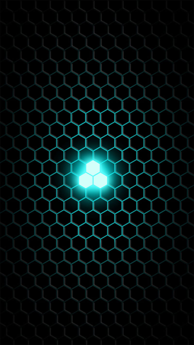 Glowing Honeycomb, desenho, lockscreen, background, HD phone wallpaper |  Peakpx