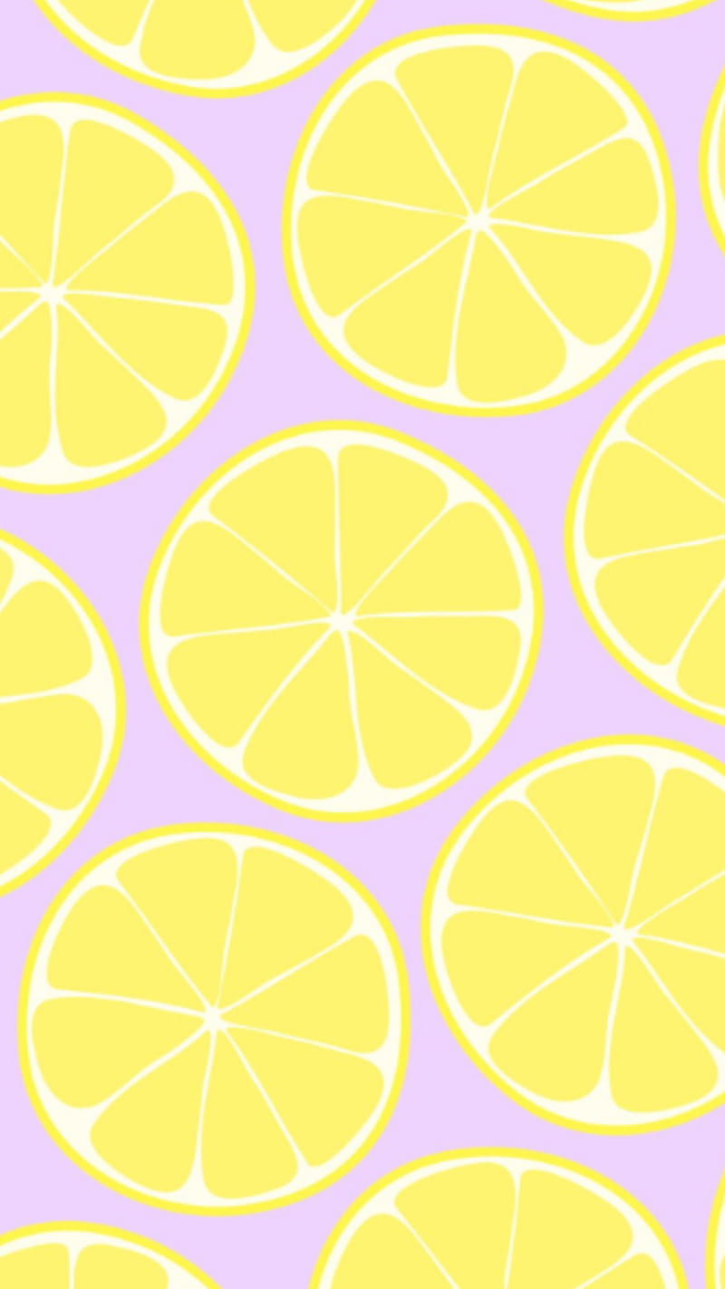 Lemon, fruit, fruits, lemons, pattern, patterns, sour, yellow, HD phone wallpaper
