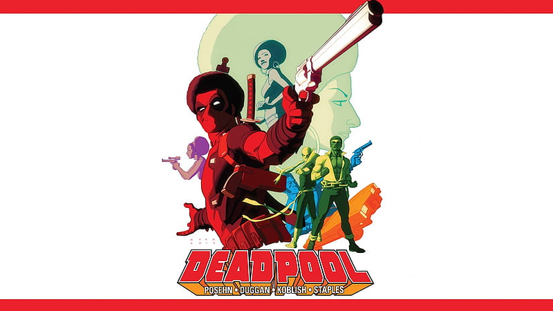 Deadpool, comic, funny, Dead, pool, HD wallpaper