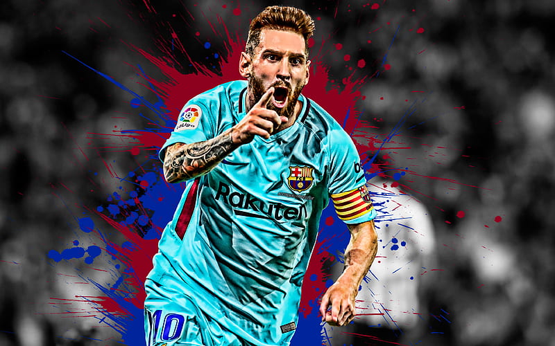 Lionel Messi Argentinian football player, Barcelona FC, striker ...