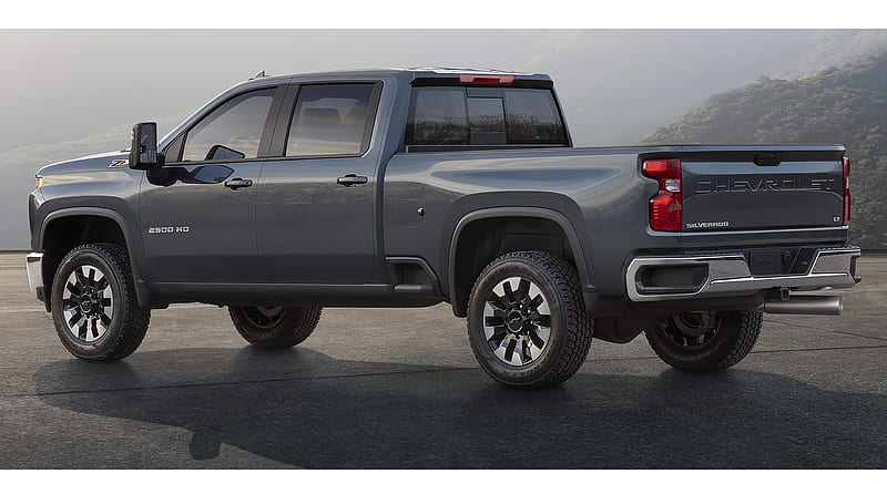 2020 Chevrolet Silverado Z71 - Rear Three-Quarter, car, HD wallpaper ...