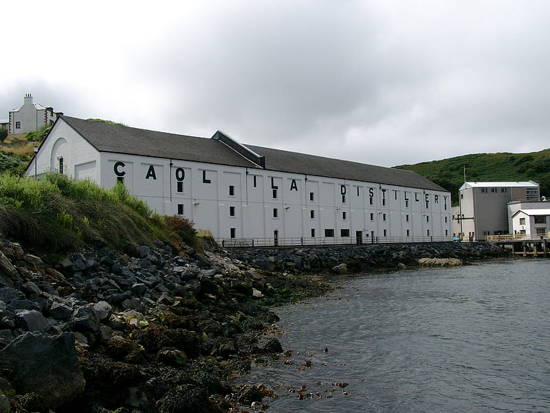 Scotland - Caol Ila Distillery, whisky, single malt, scotland, islay, HD wallpaper