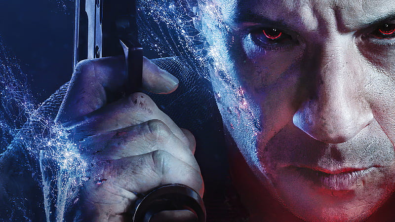 Bloodshot 2020, poster, movie, man, Vin Diesel, face, bloodshot, actor, HD wallpaper