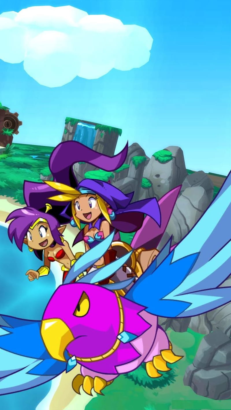 Shantae, fly, hero, nintendo, wings, HD phone wallpaper