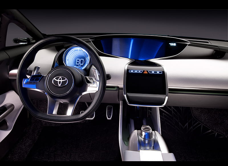 Toyota NS4 Plug-In Hybrid Concept - Interior, car, HD wallpaper