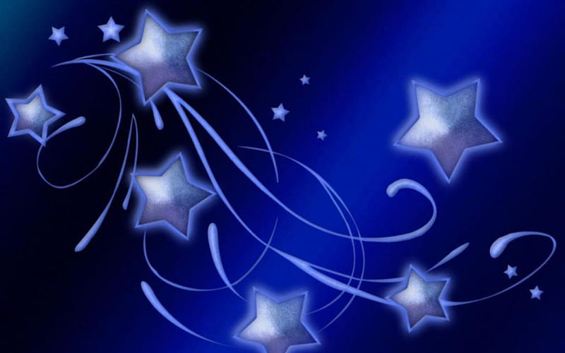 Blue Stars Sparkle Stars Blue Hd Wallpaper Peakpx