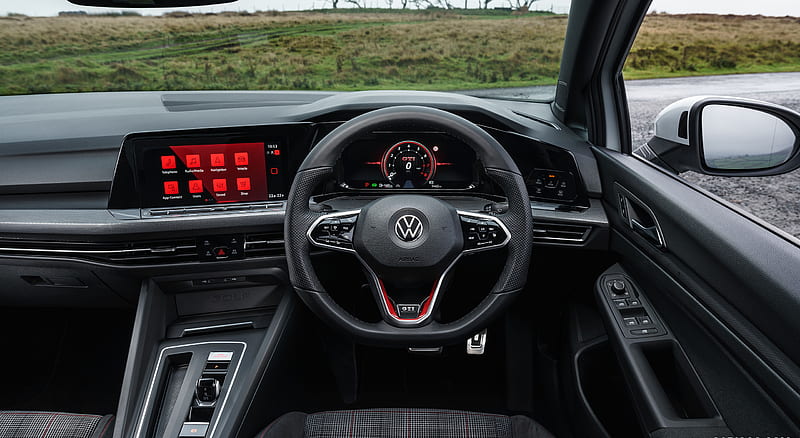 2021 Volkswagen Golf GTI (UK-Spec) - Interior, Cockpit, car, HD ...