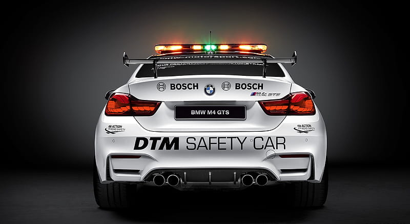 2016 BMW M4 GTS DTM Safety Car - Rear, HD wallpaper
