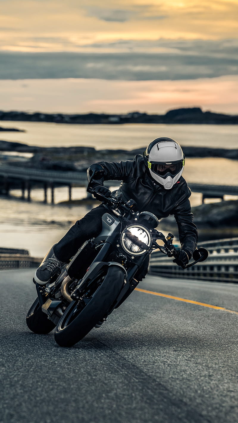 Husqvarna 701, 2019, 2020, bike, fast, hornet, motorcycle, night, stunt, super, HD phone wallpaper