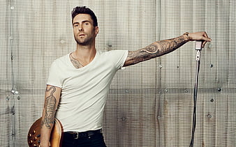 adam levine collage wallpaper