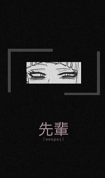 Himiko Toga, black, blood, edit, lov, manga, mha, red, senpai, villan ...