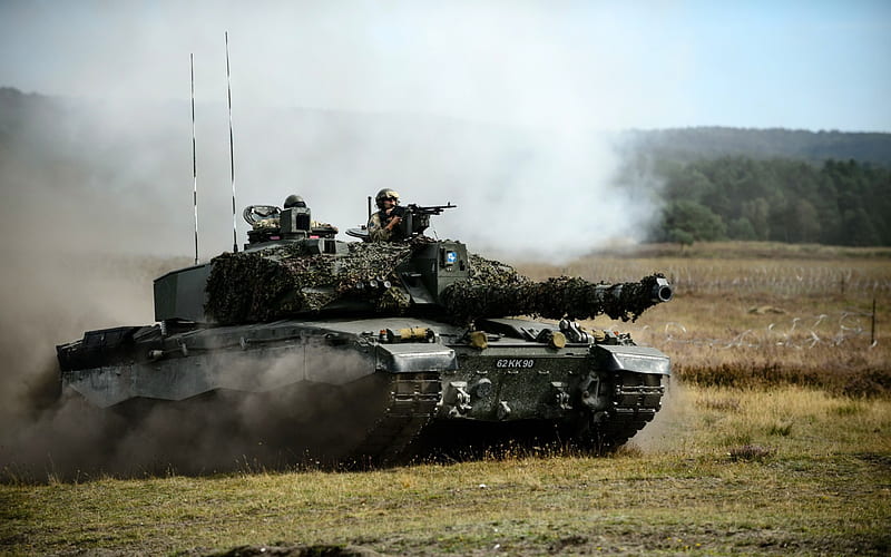 Challenger 2, British main battle tank, modern armored vehicles, tank, British Ground Forces, HD wallpaper