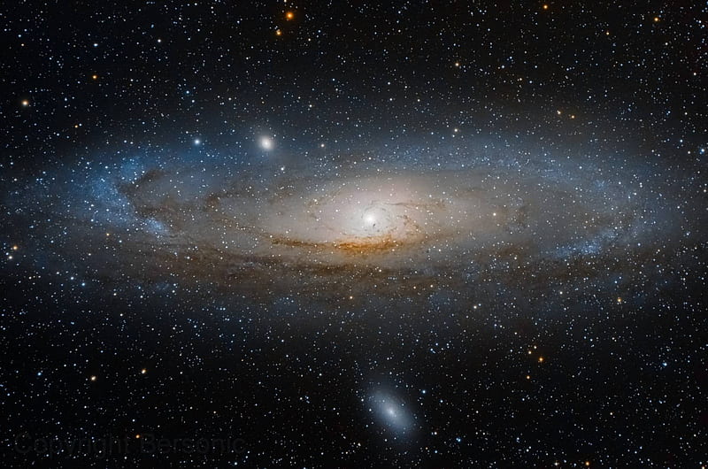 M31 The Andromeda Galaxy, stars, cool, space, fun, galaxy, HD wallpaper
