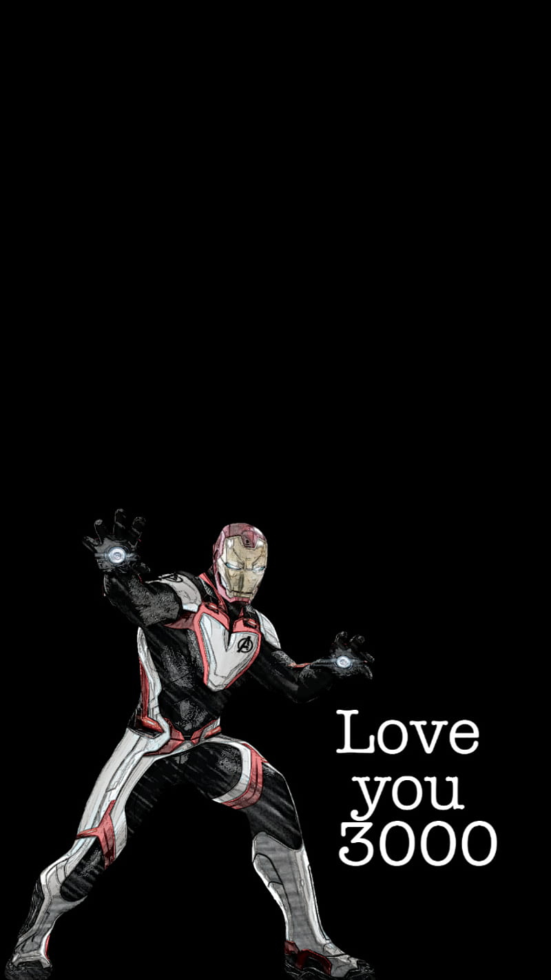 IronMan-LoveYou3000-, avengers endgame, iron man, ironman, love you 3000, marvel, HD phone wallpaper