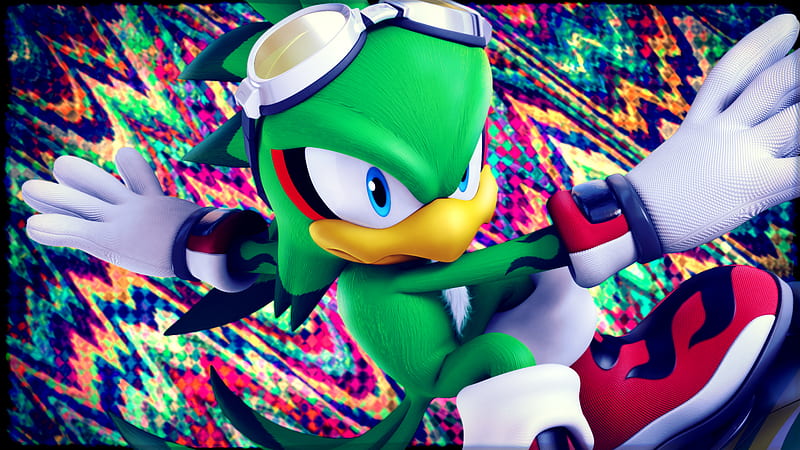 Sonic, Sonic Riders: Zero Gravity, Jet the Hawk, HD wallpaper