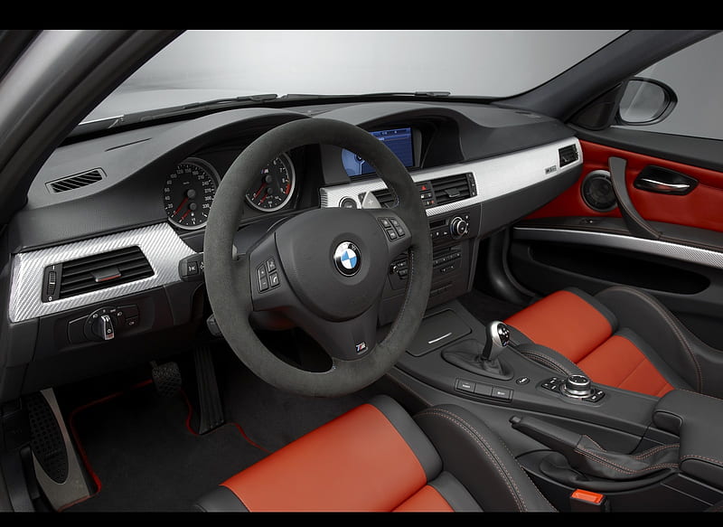 BMW M3 CRT (2012) - Interior, car, HD wallpaper