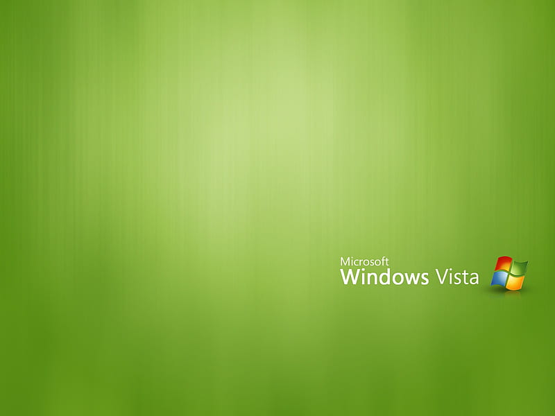 Green MSWinVista, windows vista, green, HD wallpaper