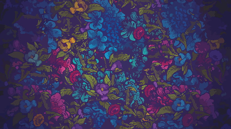 Floral Pattern Abstract, floral, pattern, abstract, artist, artwork, digital-art, HD wallpaper