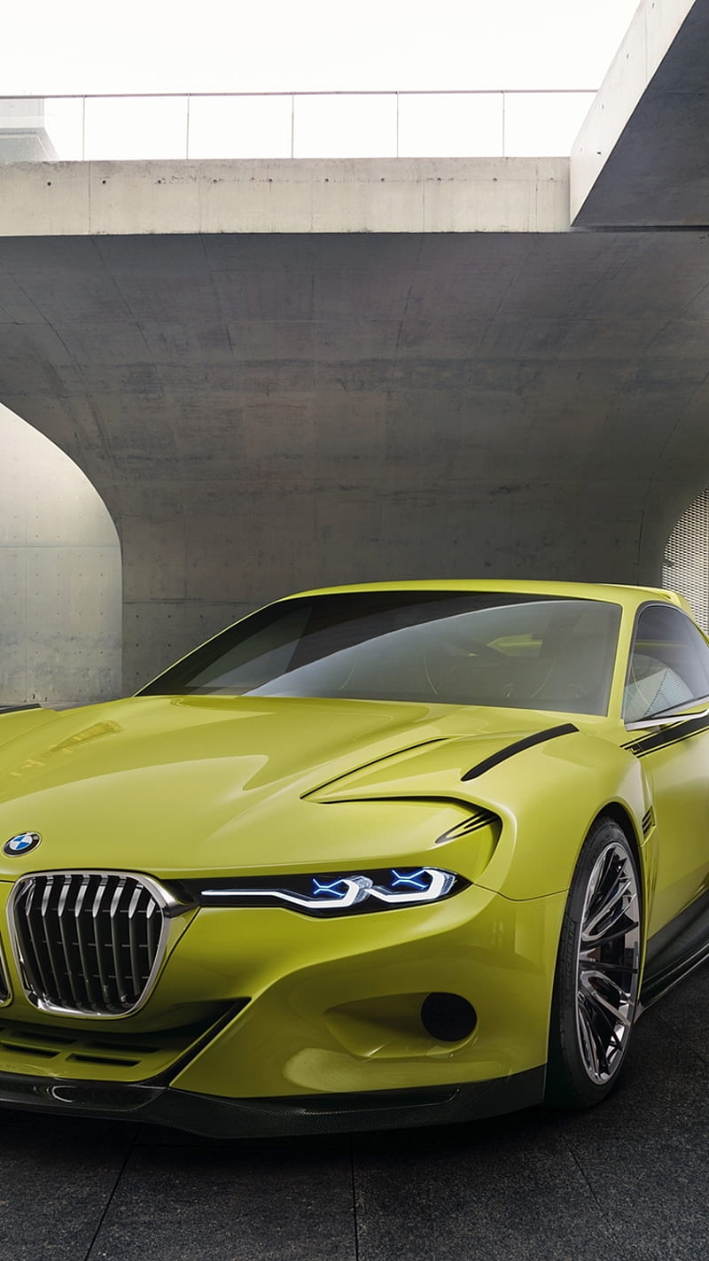 BMW CSL Hommage, auto, bimmer, car, concept, HD phone wallpaper
