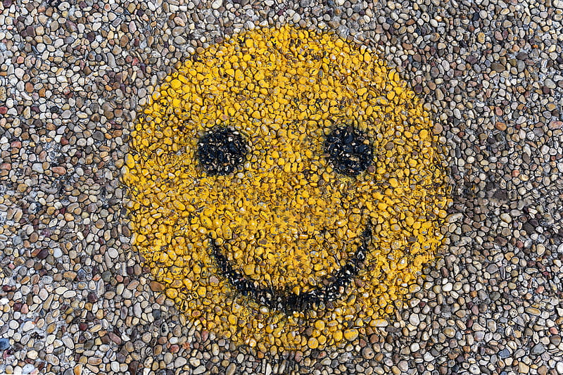 Download Smile Emoji Cartoon Brown Aesthetic Wallpaper  Wallpaperscom