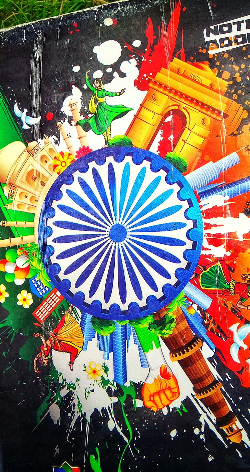 India, army, vibrant, blue, color, cricket, culture, chakra, indian, colours, HD phone wallpaper