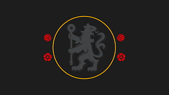 Light Black Background Crest Emblem Logo Soccer Symbol Chelsea , HD  wallpaper | Peakpx