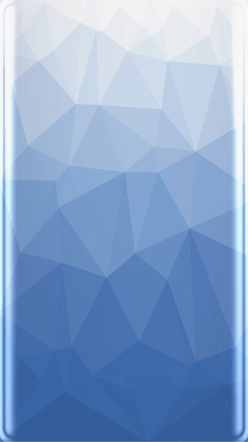 Abstract, crystal, curve, edge, sky bule, HD phone wallpaper