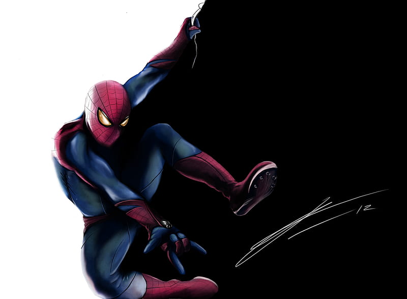 Spiderman Artwork, spiderman, artwork, artist, digital-art, superheroes, HD wallpaper