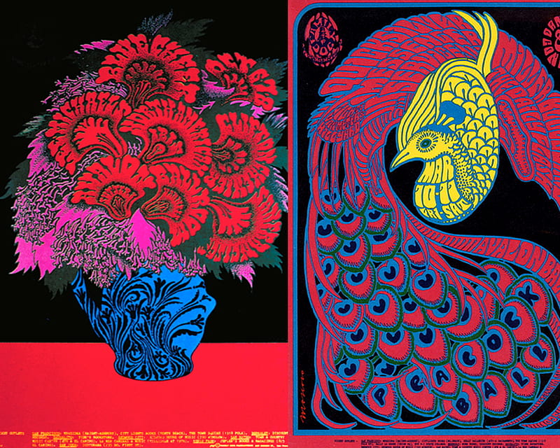 victor moscoso psychedelic art