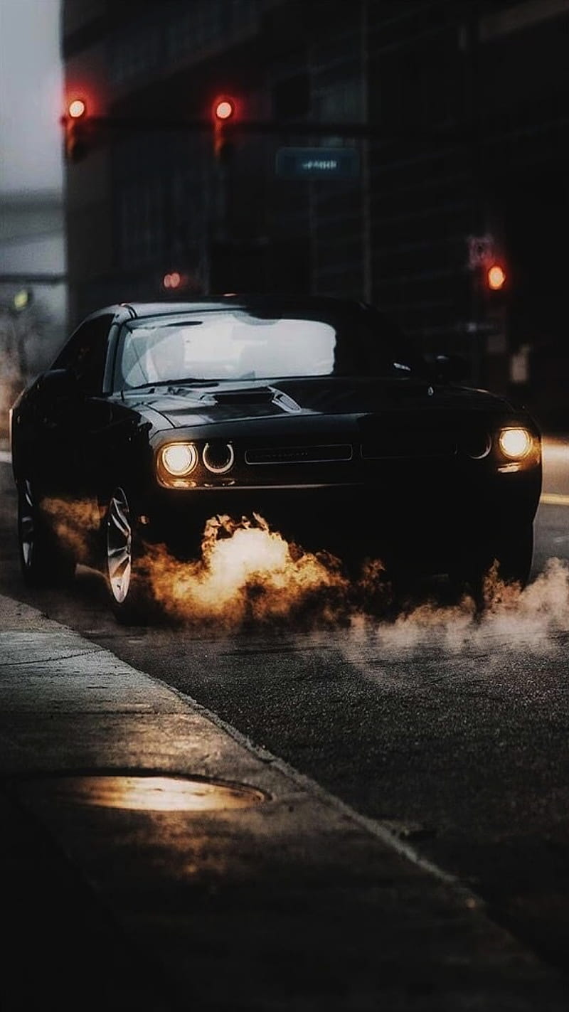 Dodge Challenger sport, carros, fast, turbo, charger, HD phone wallpaper