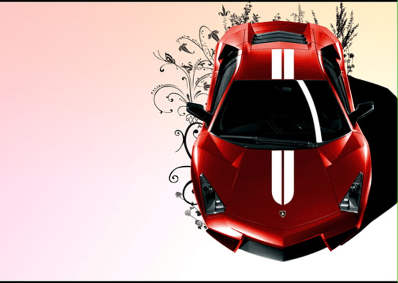 Lamborghini Reventon, powerful, perfect, exterior modifications, menacing power, extreme power and precise functionality, HD wallpaper