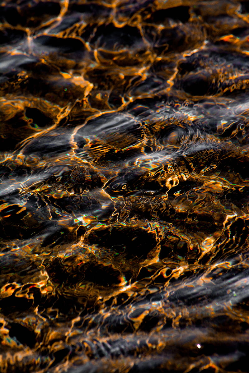 water, ripples, waves, texture, HD phone wallpaper