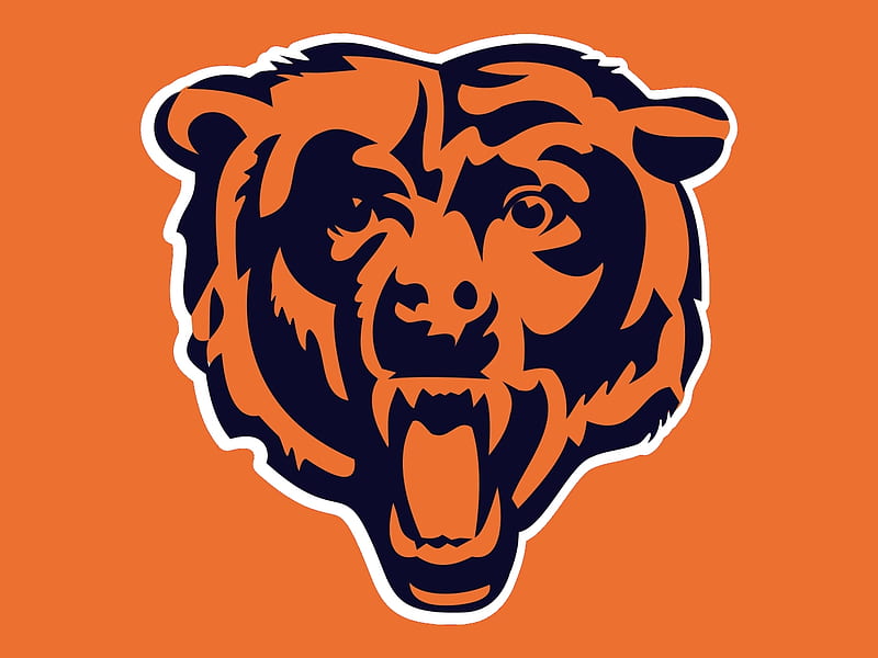 Chicago Bears Alternate Logo 2, bears, nfl logo, chicago bears, logo, HD wallpaper