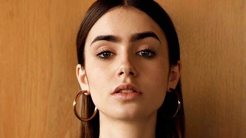 Lily Collins Vogue Uk , lily-collins, celebrities, girls, hoot, HD wallpaper