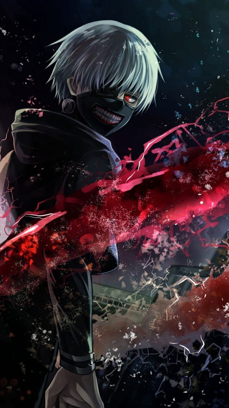 Ken Kaneki, ghost, ghoul, kaneki ken, tokyo ghoul, HD phone wallpaper