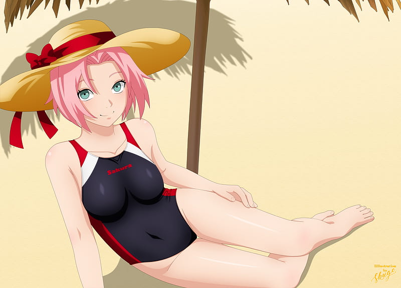 Sakura Haruno in bikini - Playground