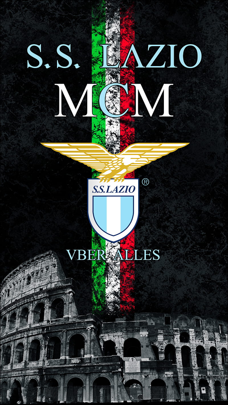 SS Lazio MCM, ss lazio, colosseo, football, serie a, calcio, logo, HD phone wallpaper