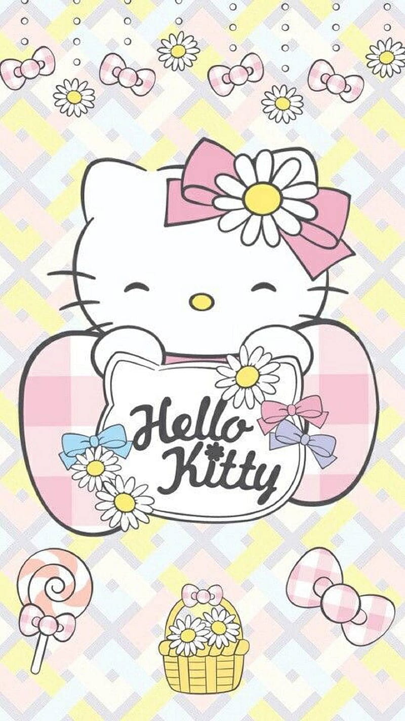 Hello Kitty, cartoon, melody, new, pink, HD phone wallpaper