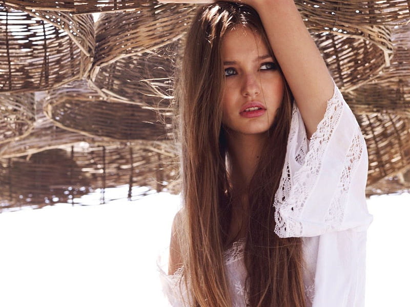 Kristina Romanova, celebrity, models, people, bonito, russian, HD wallpaper